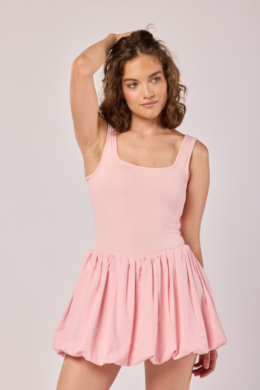 Blush Bubble Dress