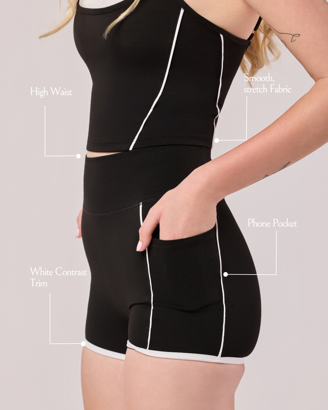 Onyx Power Contour Shorts