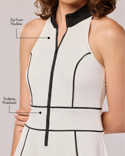 The Ivory Tennis Dress